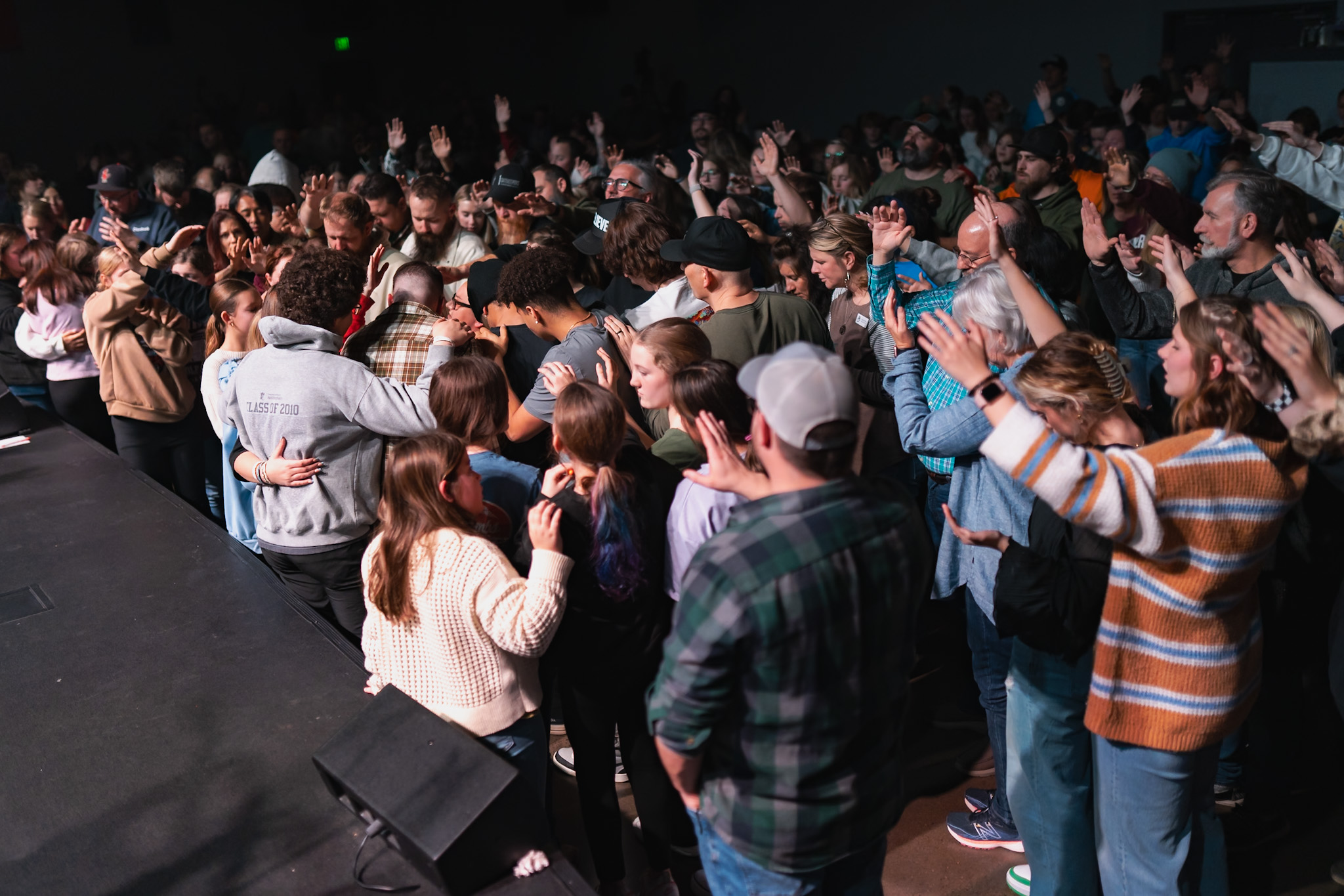 Pastors praying together